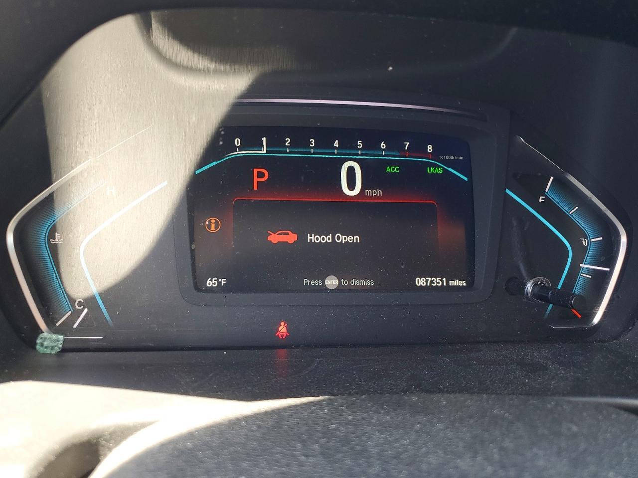 2019 Honda Odyssey Exl - zdjęcie 9