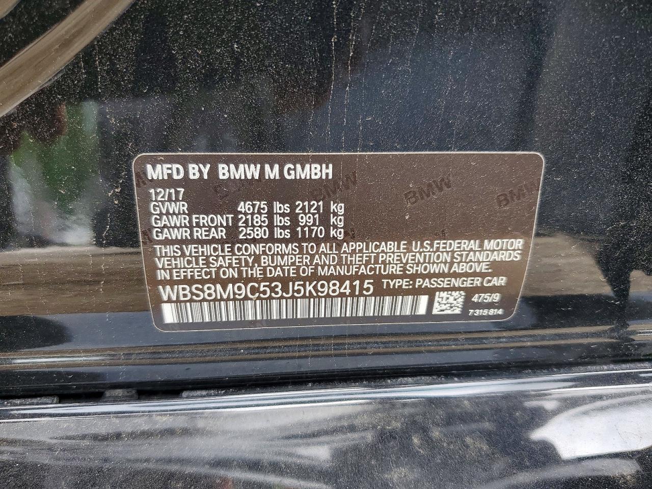 2018 BMW M3 - zdjęcie 12