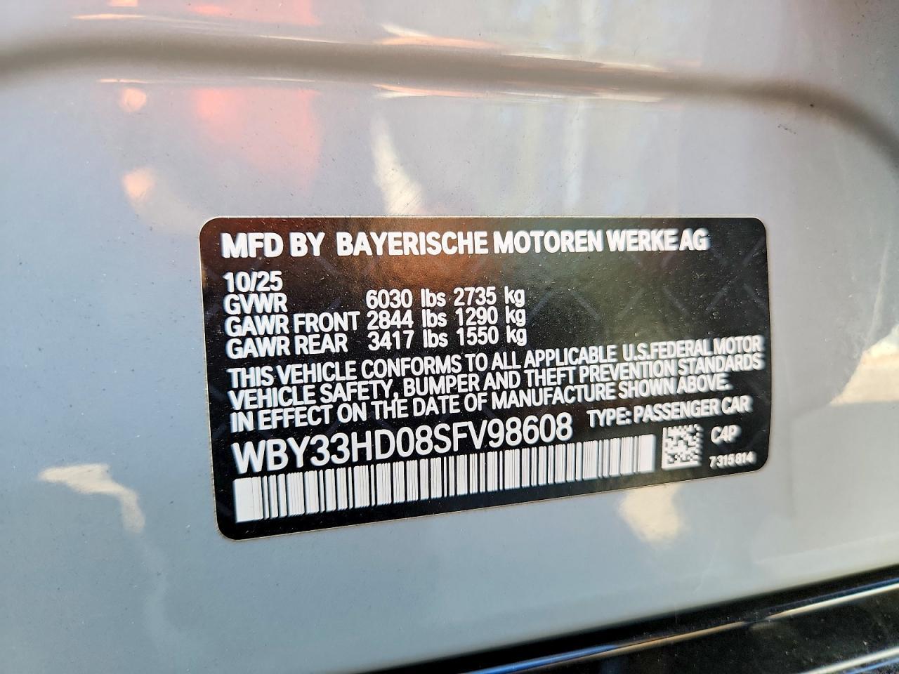 2025 BMW I4 M50 - zdjęcie 13
