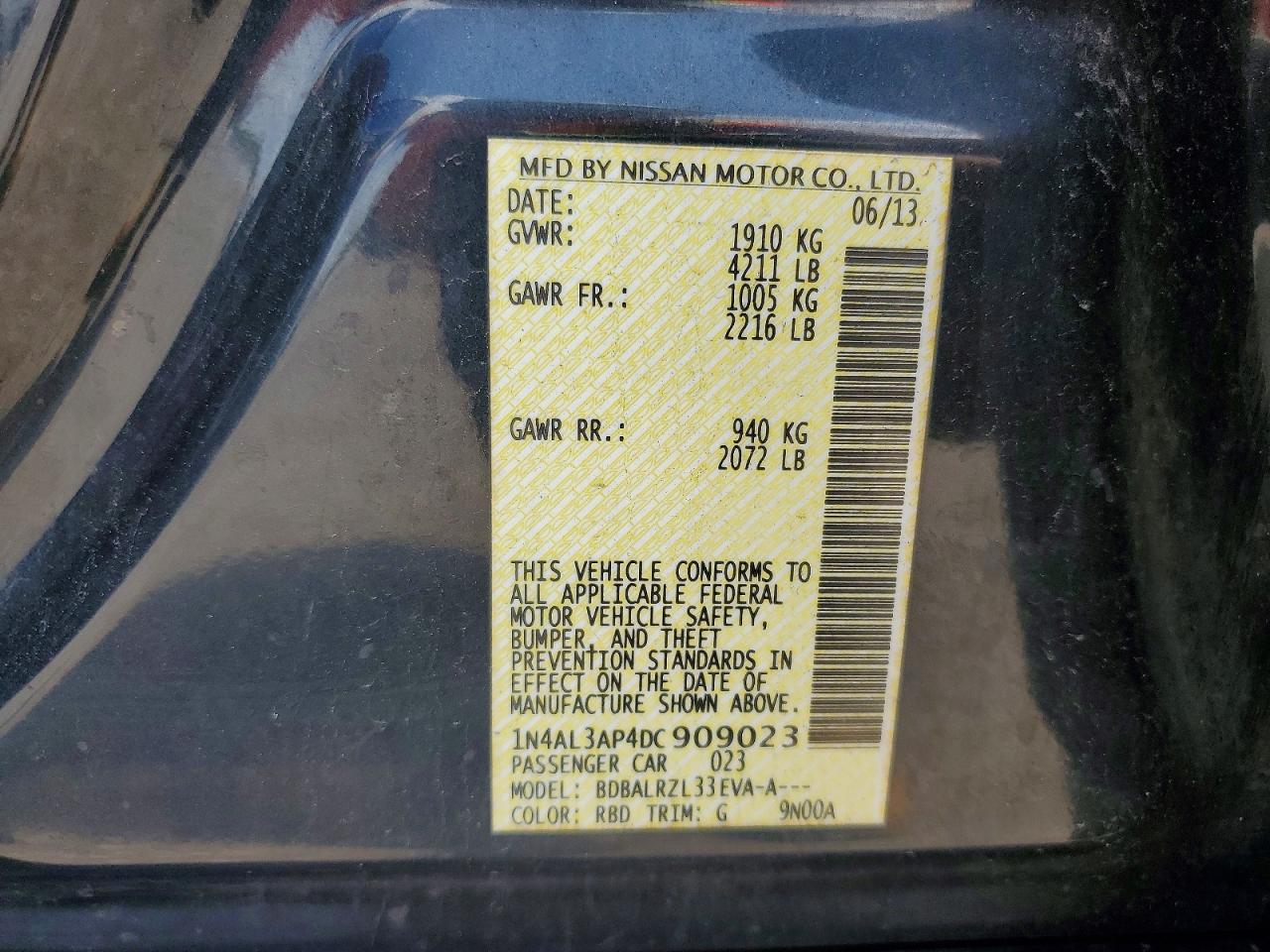 2013 Nissan Altima 2.5/S/Sv/Sl - zdjęcie 12