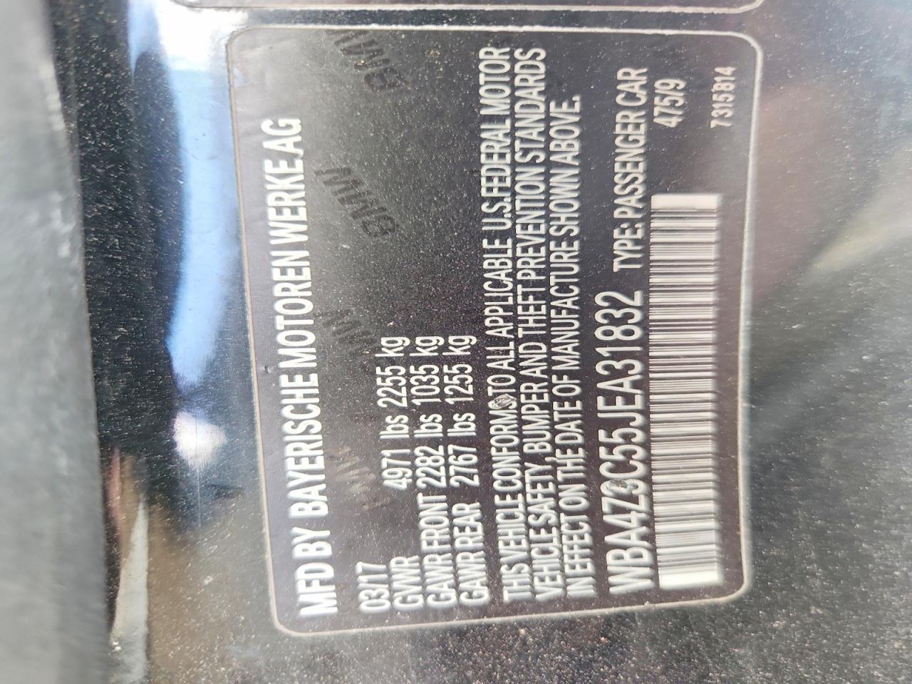 2018 BMW Seria 4 Cabrio 430i - zdjęcie 12