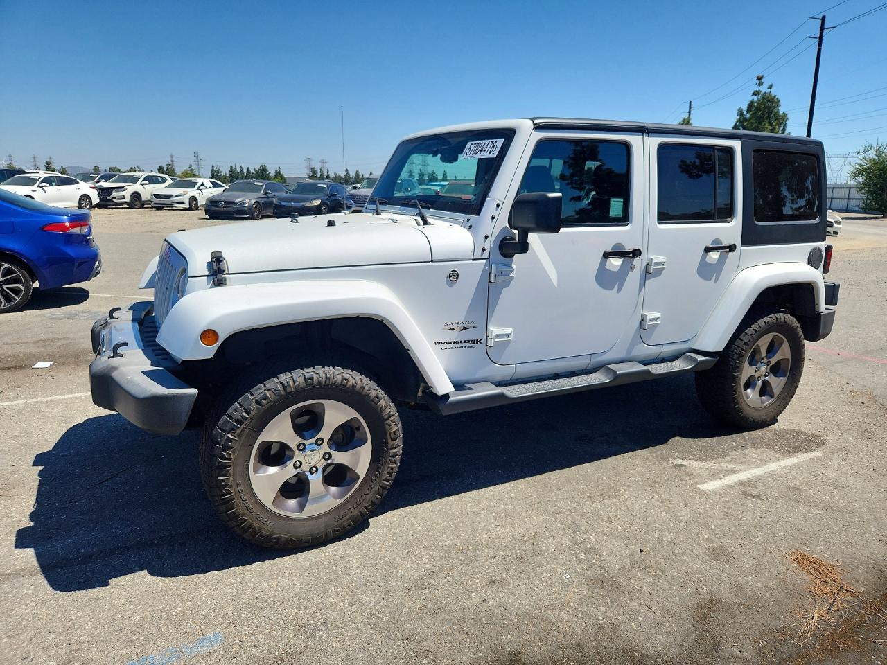 2018 Jeep Wrangler Unlimited Sahara - zdjęcie główne