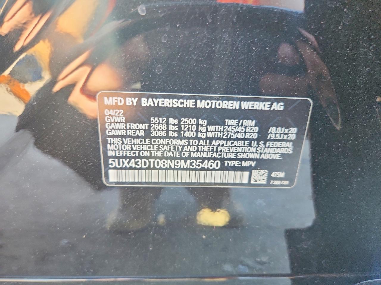 2022 BMW X4 M40I - zdjęcie 13