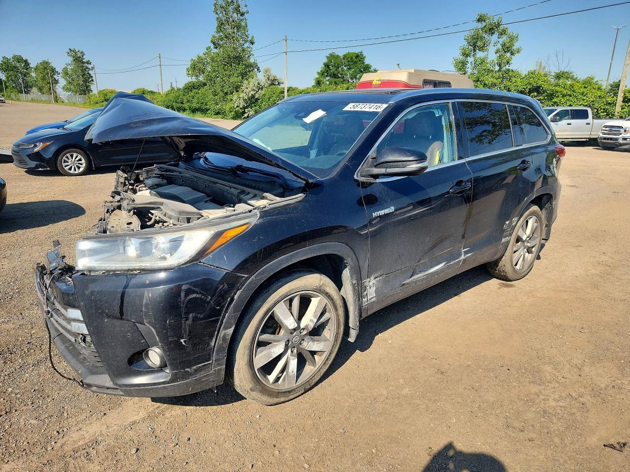 2018 Toyota Highlander Hybrid Limited - zdjęcie główne