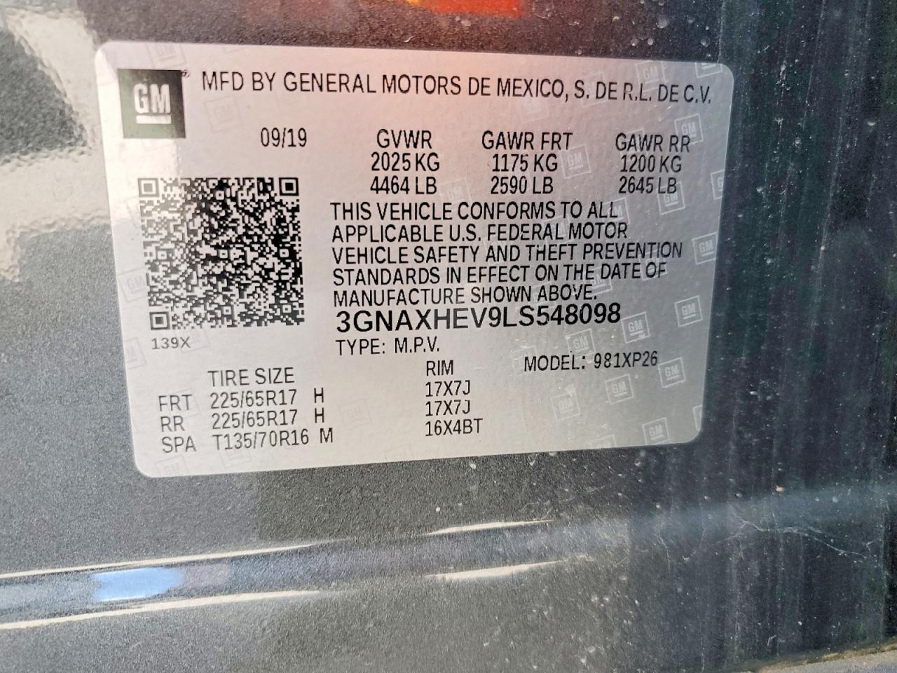 2020 Chevrolet Equinox Ls - zdjęcie 13