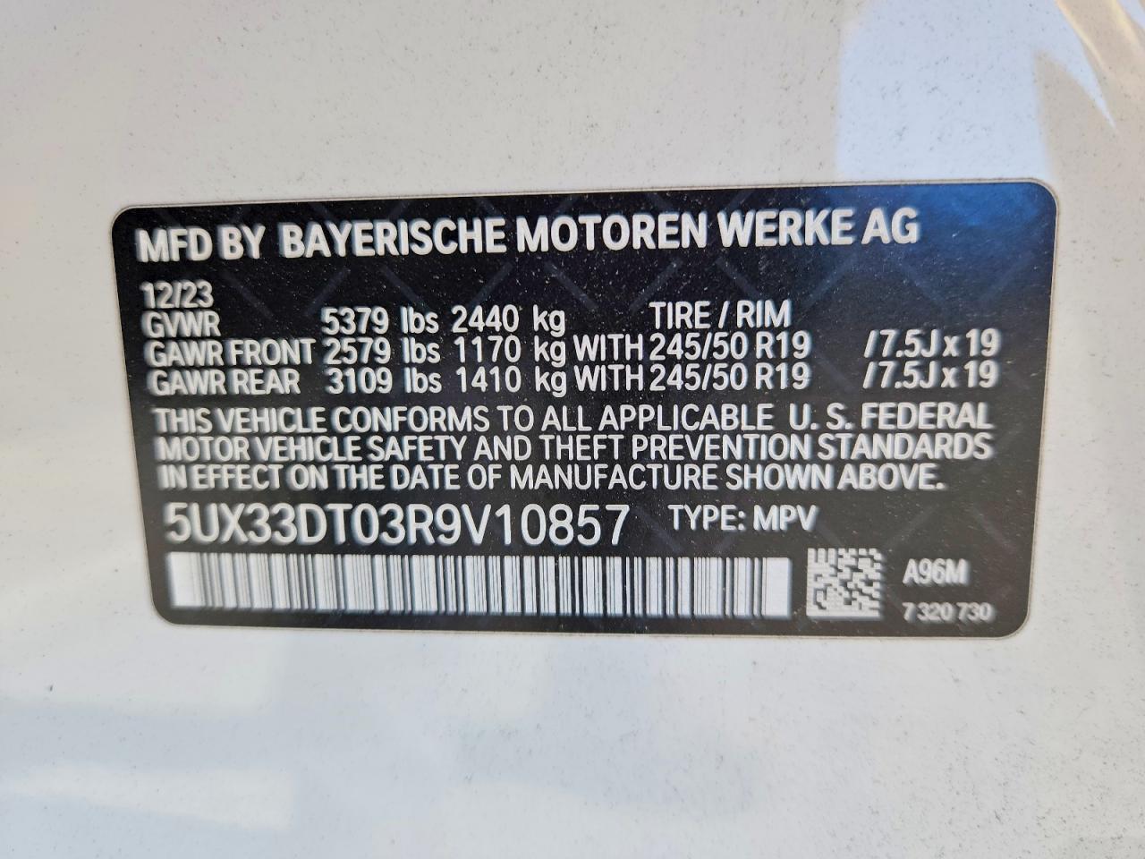 2024 BMW X4 xDrive30I - zdjęcie 12