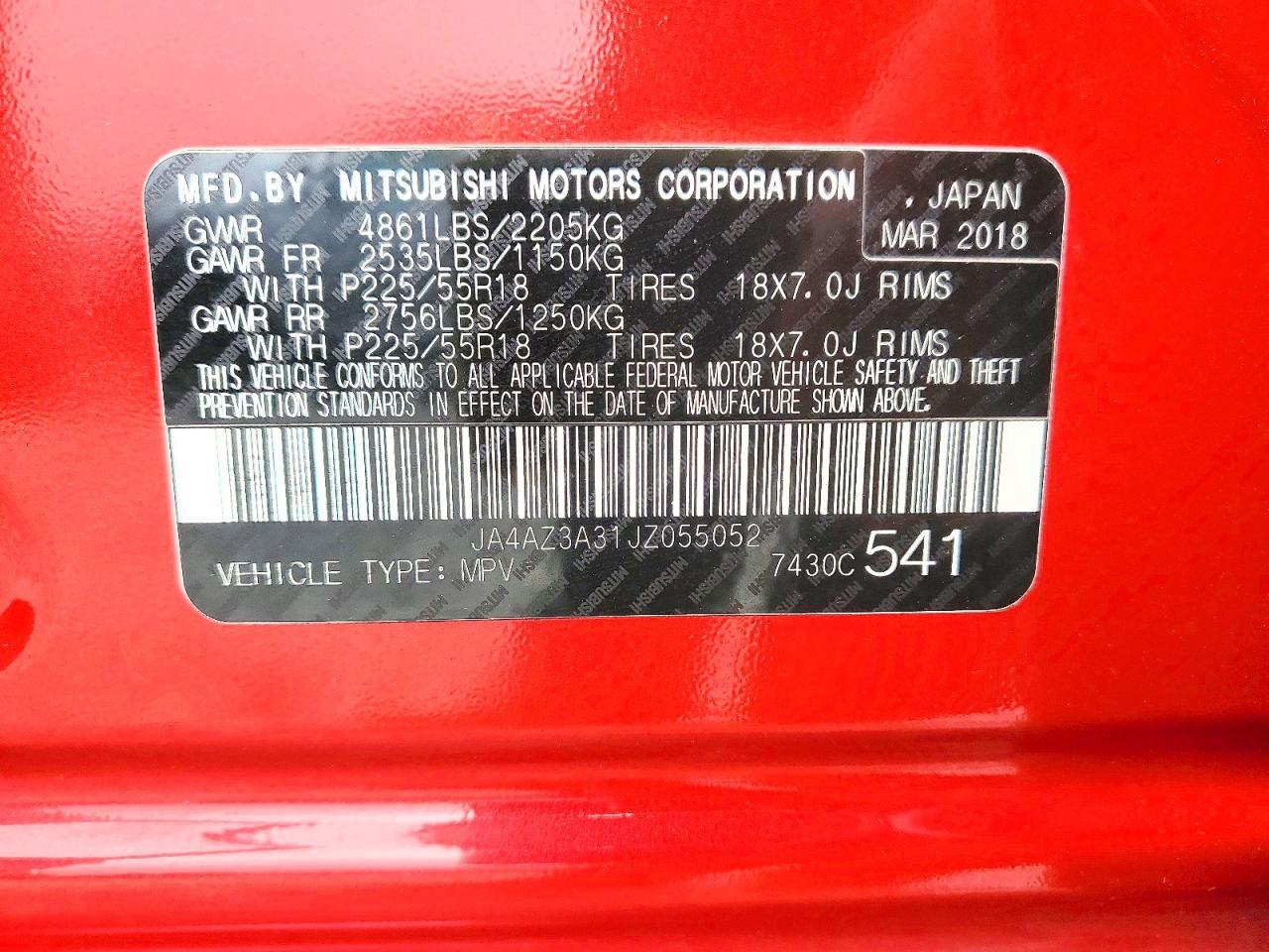 2018 Mitsubishi Outlander Se - zdjęcie 13