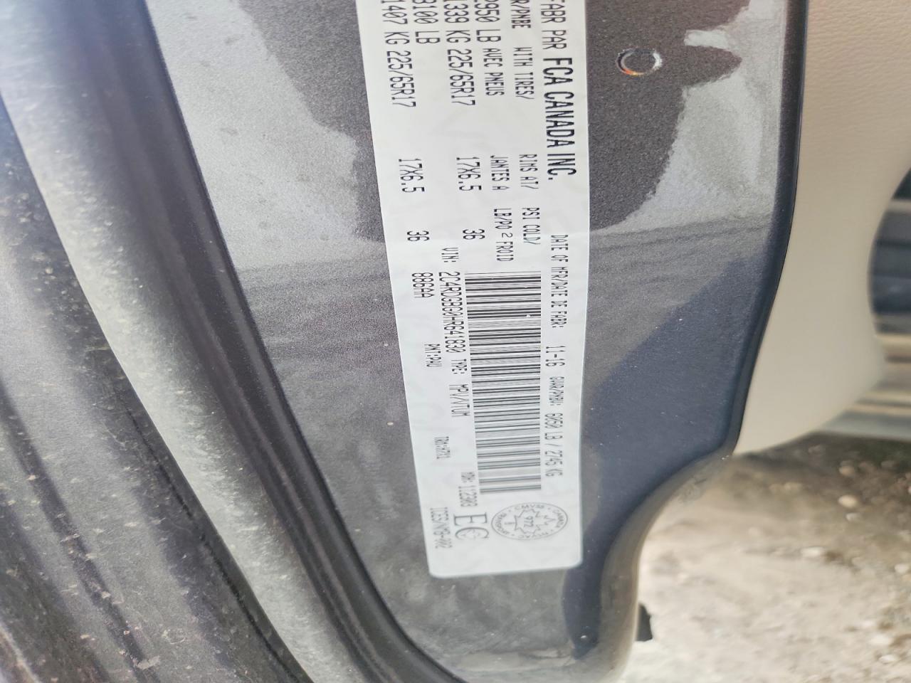 2017 Dodge Grand Caravan Se - zdjęcie 13