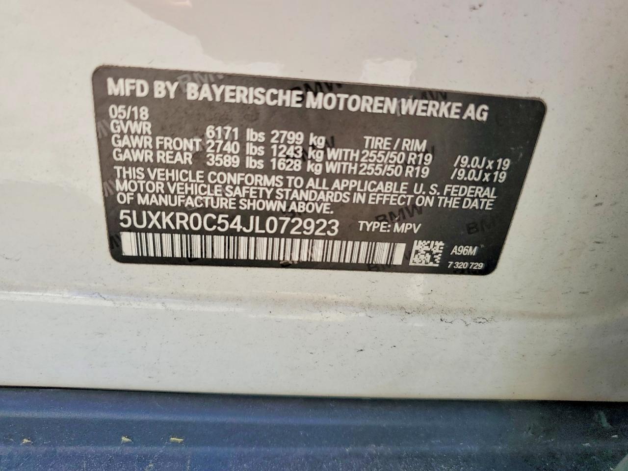 2018 BMW X5 xDrive35I - zdjęcie 13