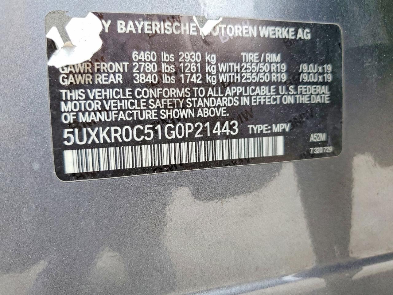 2016 BMW X5 xDrive35I - zdjęcie 13