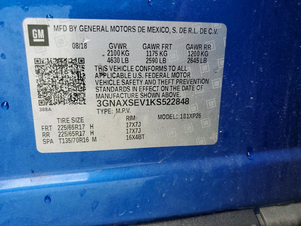 2019 Chevrolet Equinox Ls - zdjęcie 12