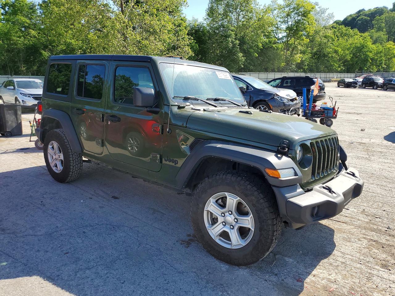 2021 Jeep Wrangler Unlimited Sport - zdjęcie 4