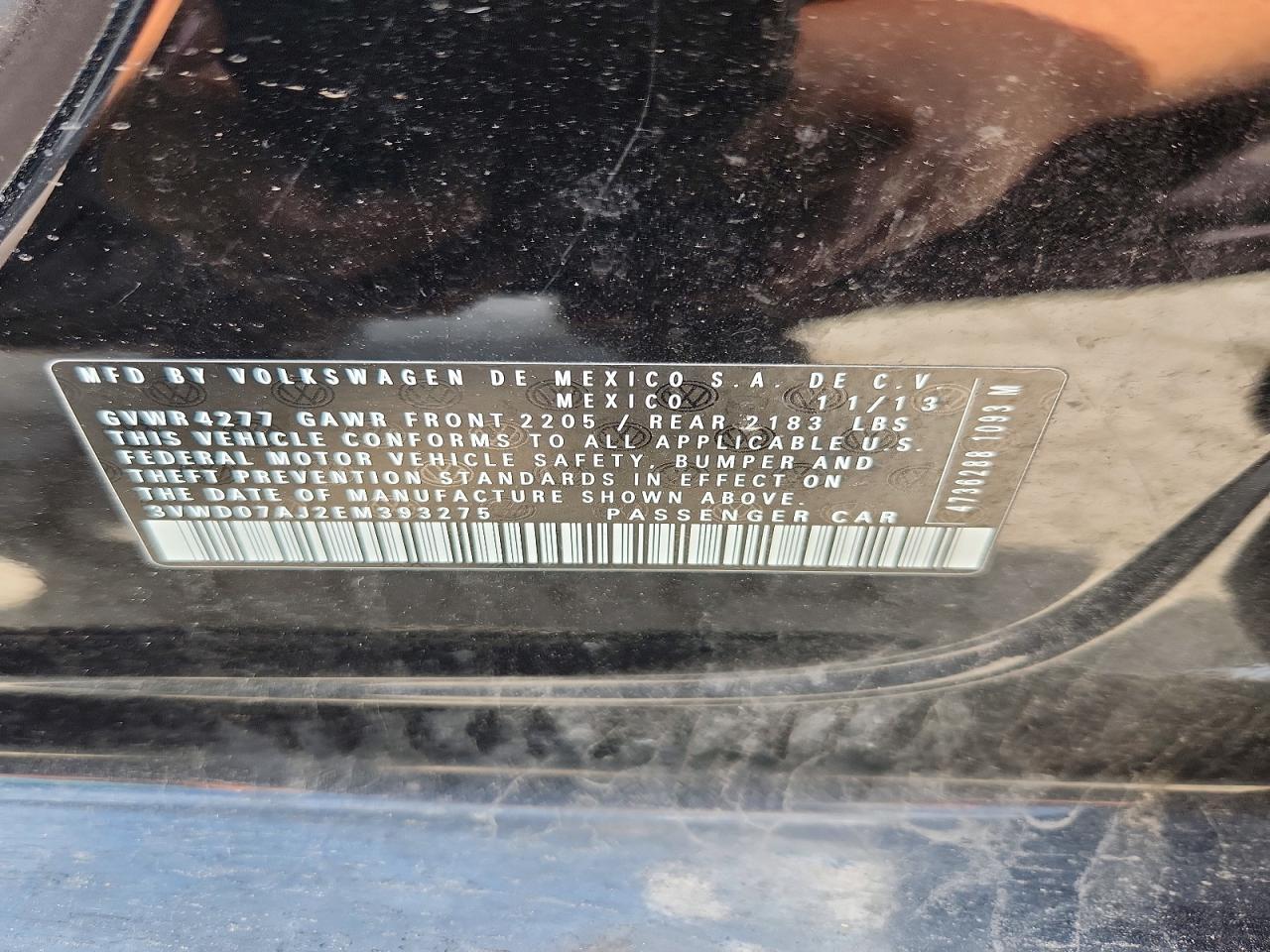 2014 Volkswagen Jetta Se - zdjęcie 13