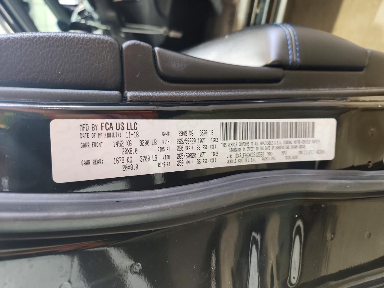 2019 Jeep Grand Cherokee Laredo - zdjęcie 13