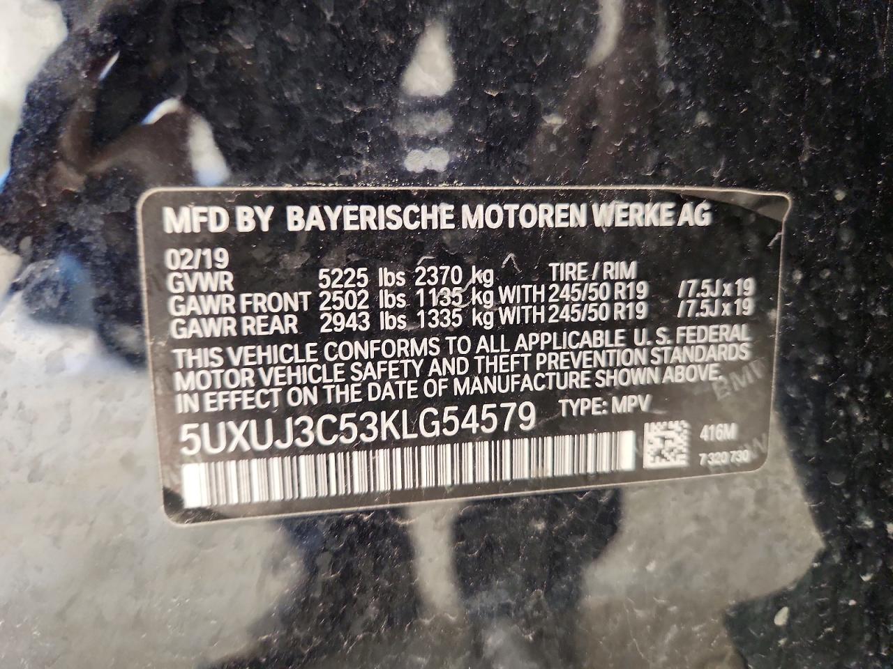 2019 BMW X4 xDrive30I - zdjęcie 13