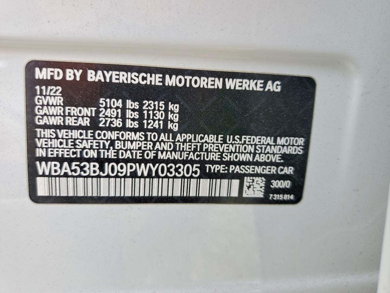2023 BMW 540 I - zdjęcie 12