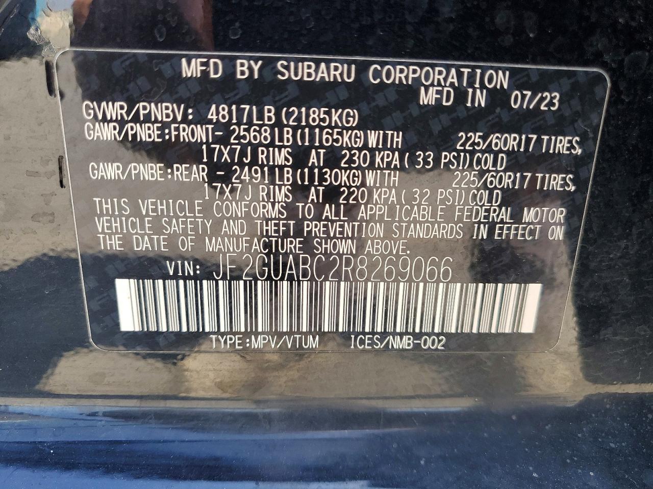 2024 Subaru Crosstrek - zdjęcie 13