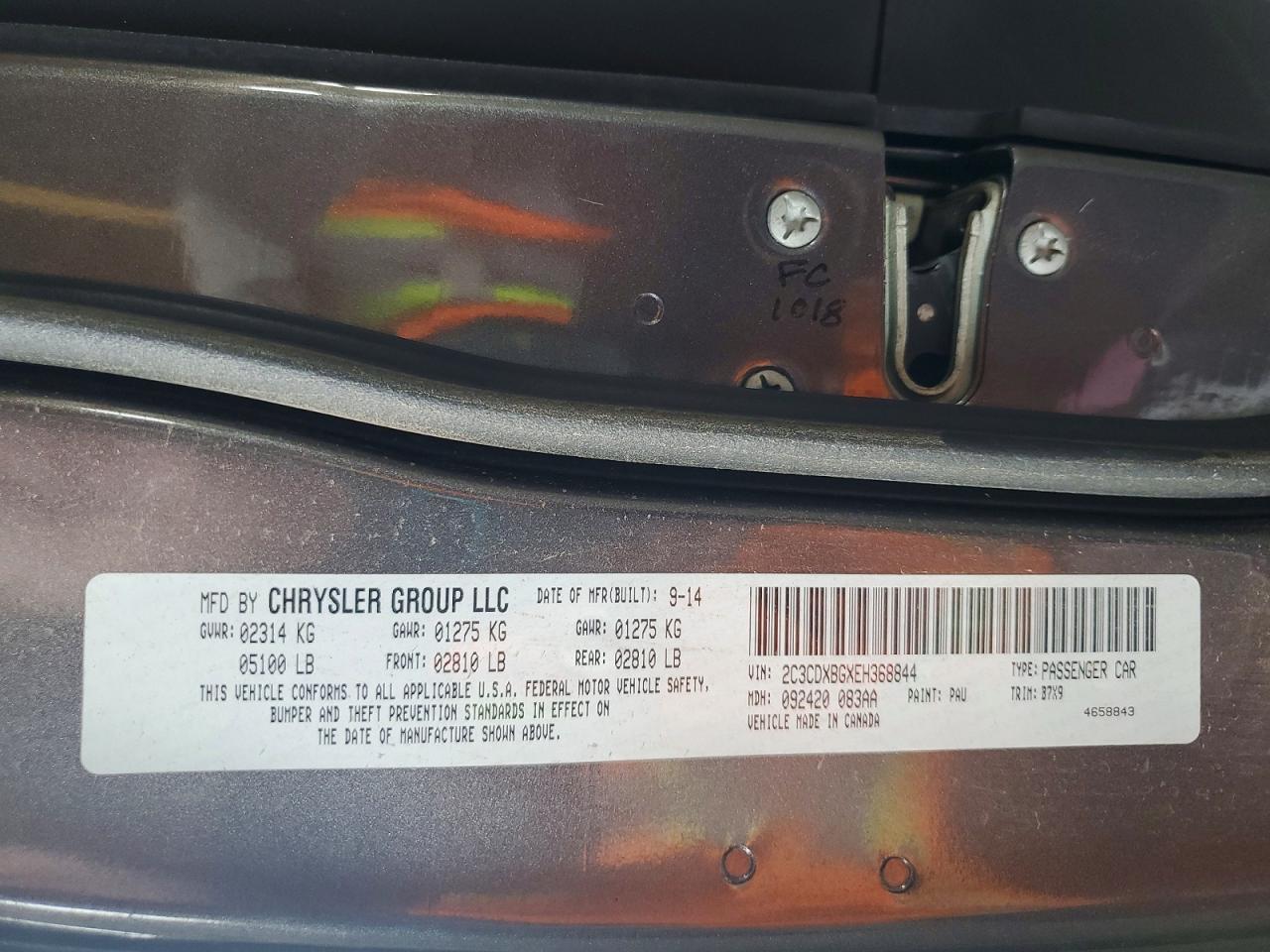 2014 Dodge Charger Se - zdjęcie 12