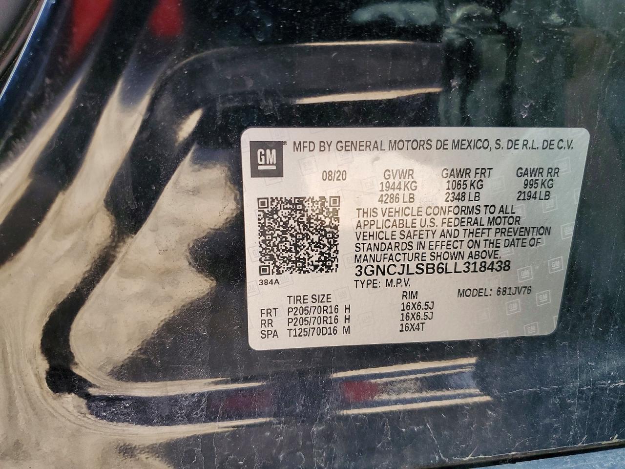 2020 Chevrolet Trax 1Lt - zdjęcie 12