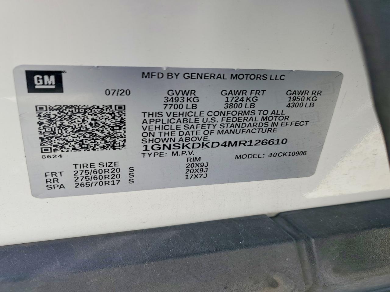 2021 Chevrolet Suburban K1500 Z71 - zdjęcie 13