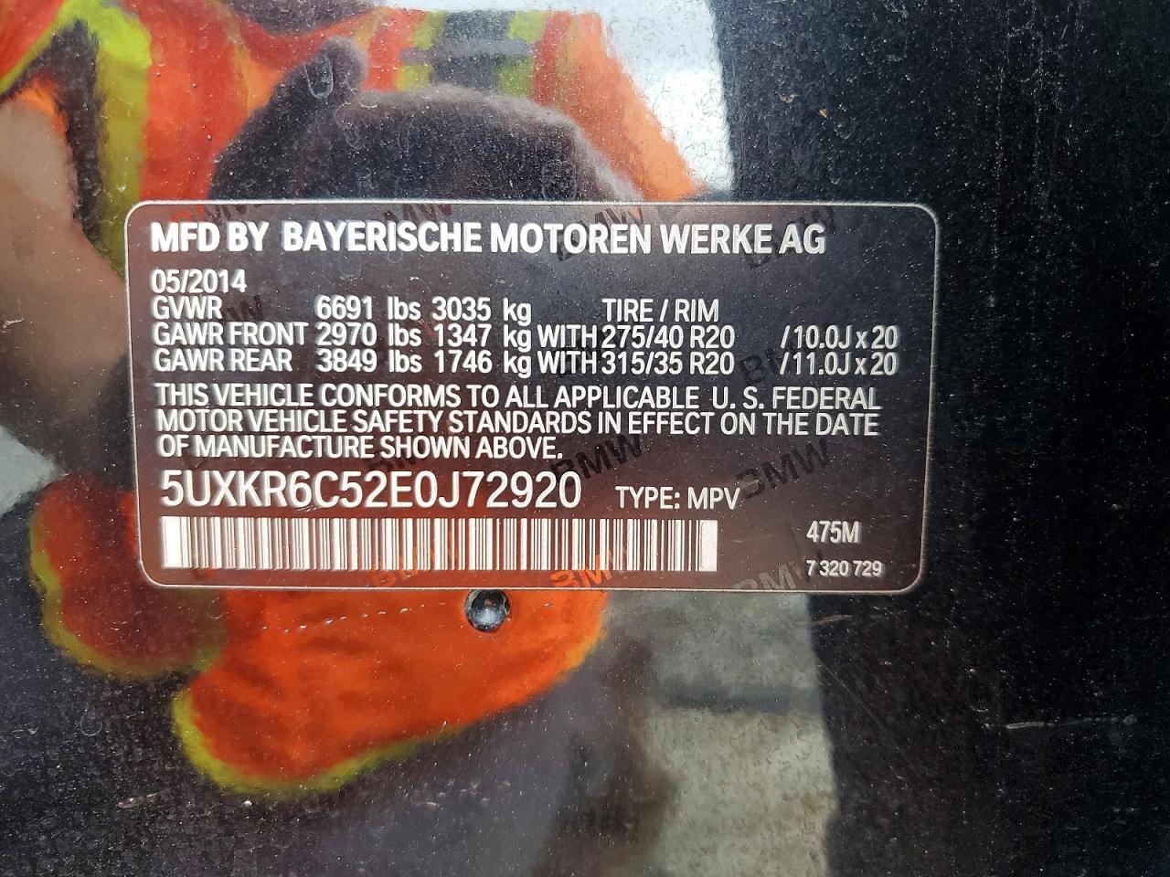 2014 BMW X5 xDrive50I - zdjęcie 13