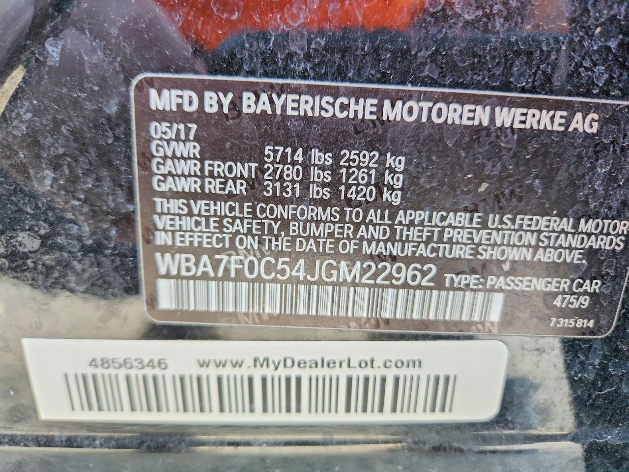 2018 BMW 750 I - zdjęcie 13