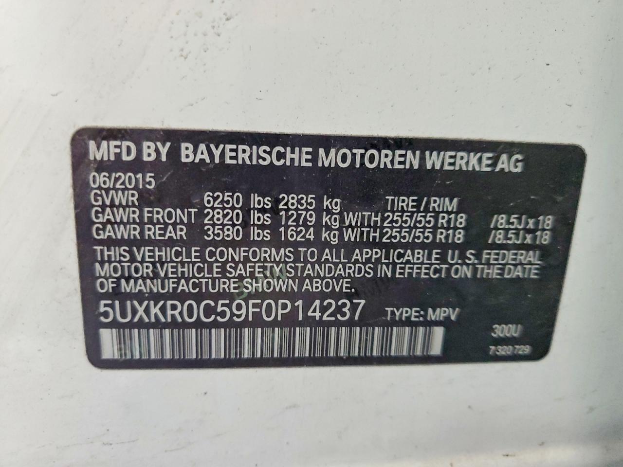 2015 BMW X5 xDrive35I - zdjęcie 13