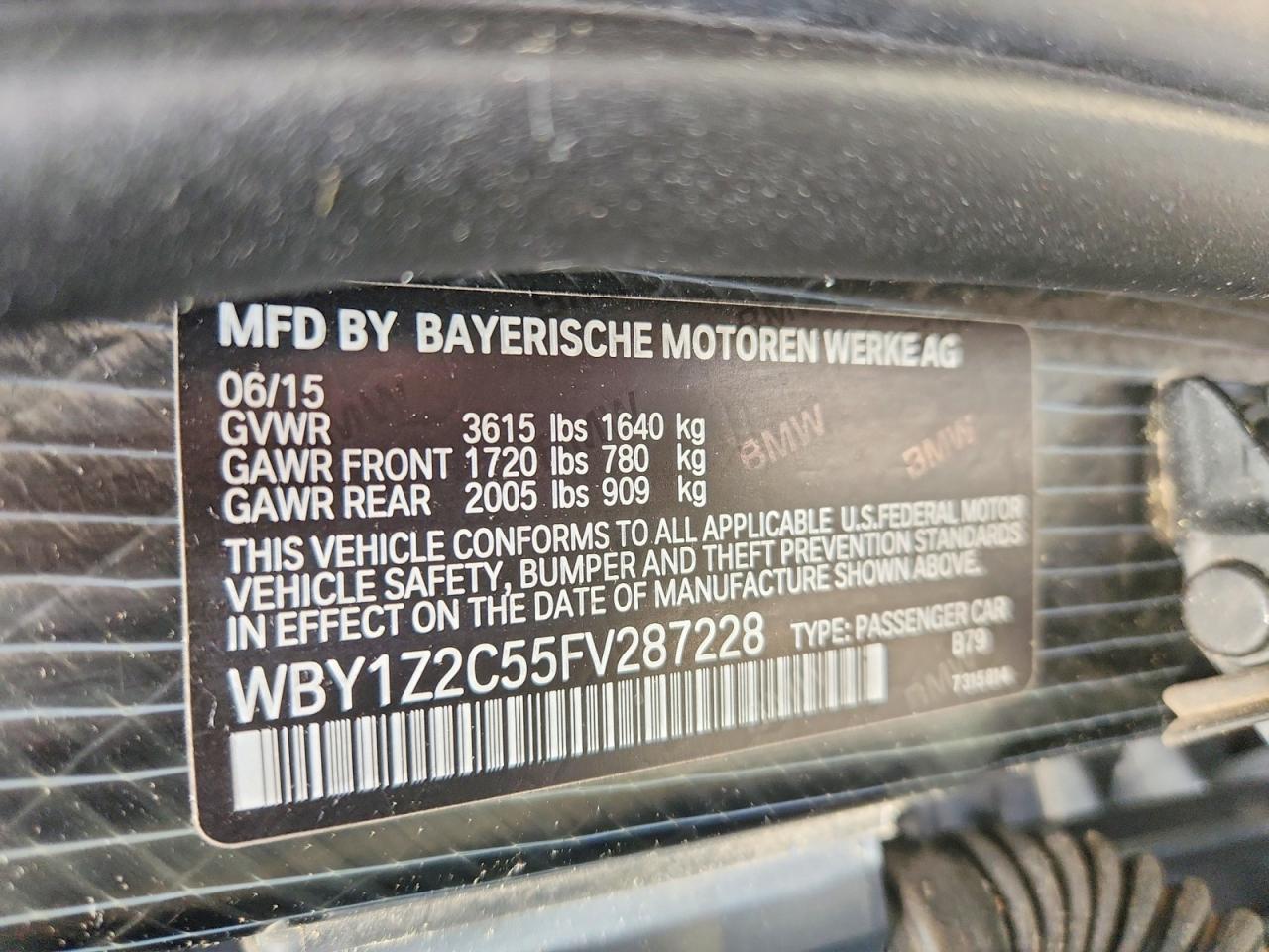 2015 BMW I3 Bev - zdjęcie 12