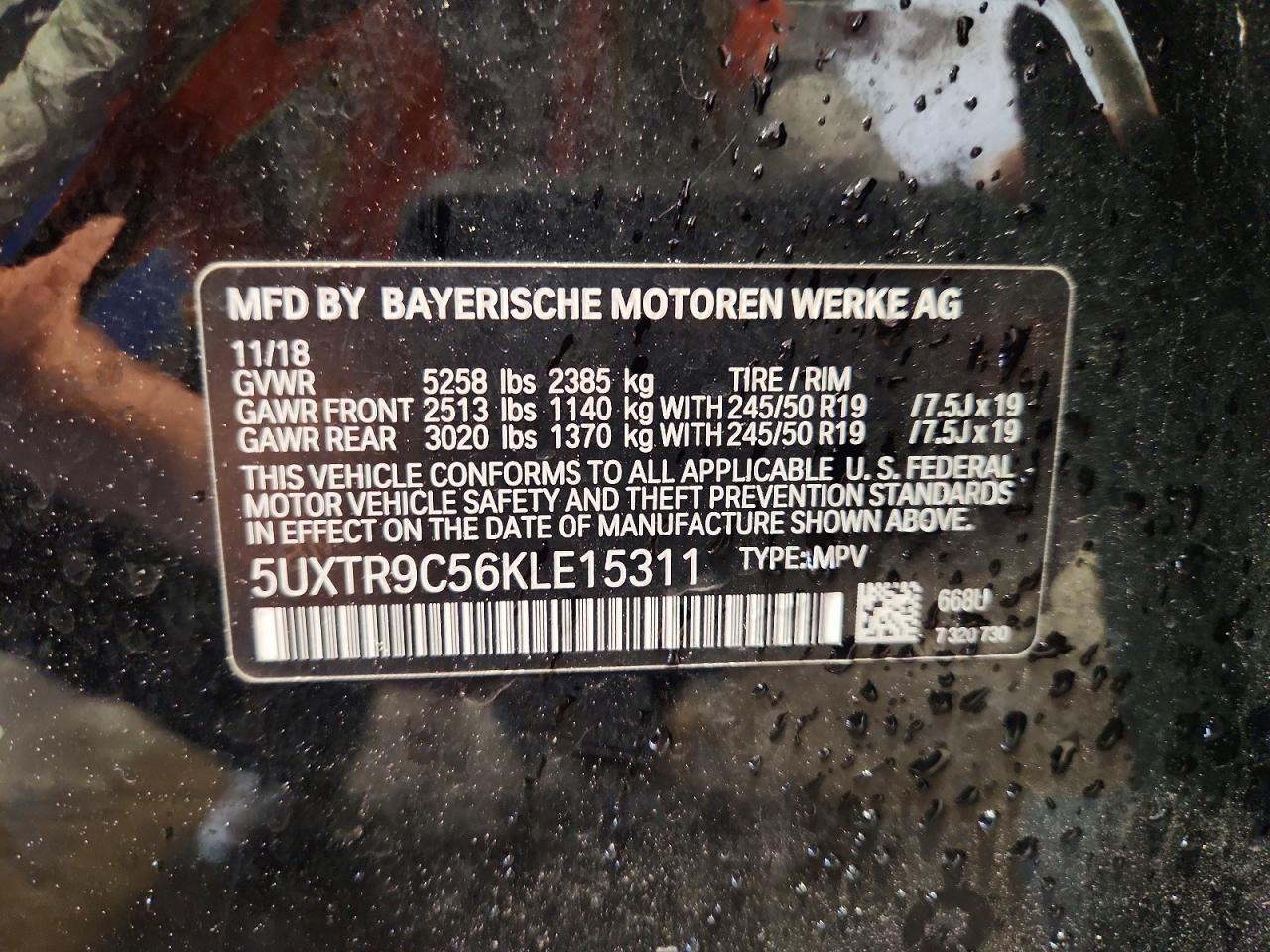 2019 BMW X3 xDrive30I - zdjęcie 13