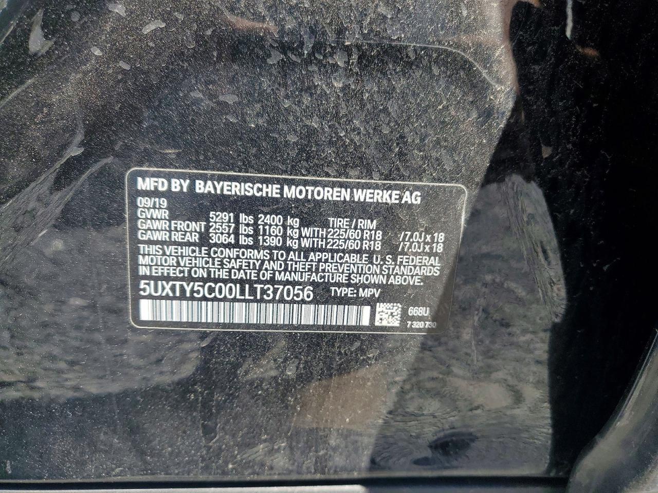 2020 BMW X3 xDrive30I - zdjęcie 13