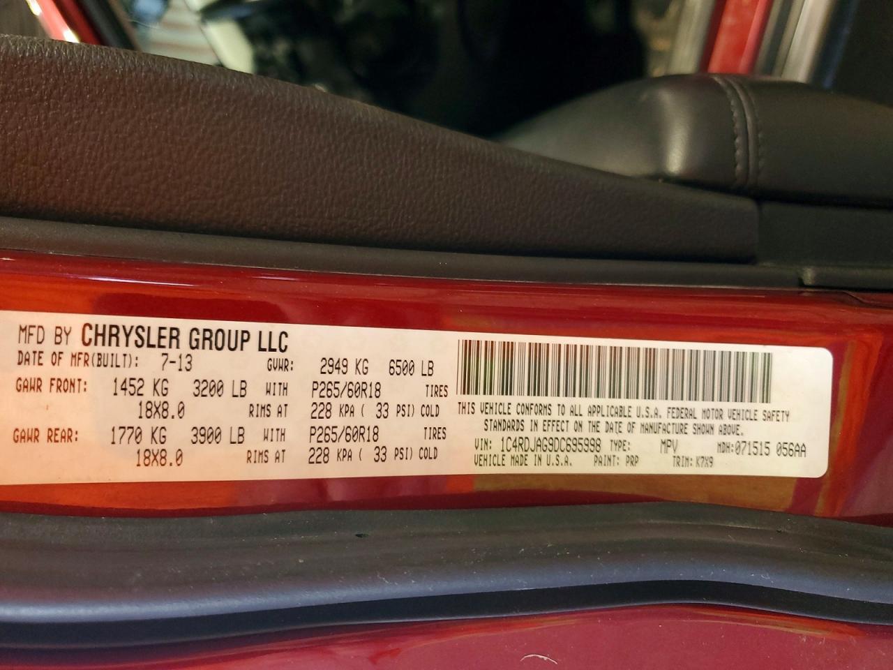 2013 Dodge Durango Sxt - zdjęcie 14