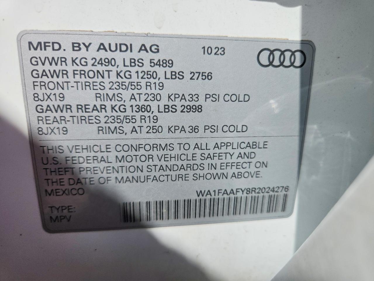 2024 Audi Q5 Prestige 45 - zdjęcie 13