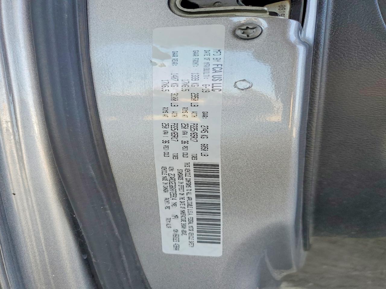 2019 Dodge Grand Caravan Gt - zdjęcie 12