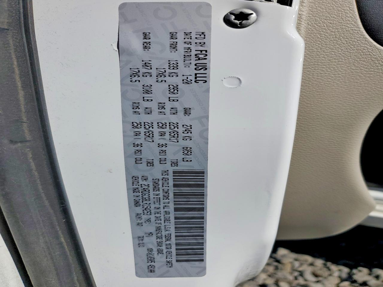 2020 Dodge Grand Caravan Sxt - zdjęcie 13