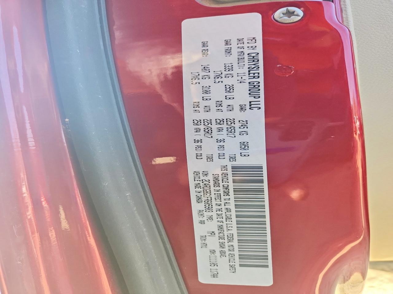 2015 Dodge Grand Caravan Se - zdjęcie 13