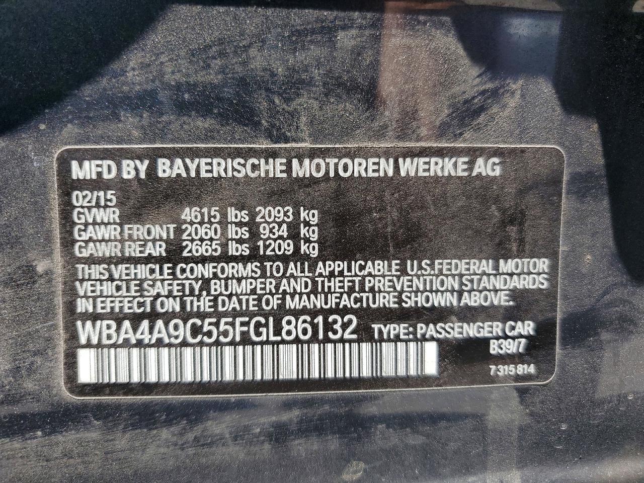 2015 BMW 428 I Gran Coupe Sulev - zdjęcie 12