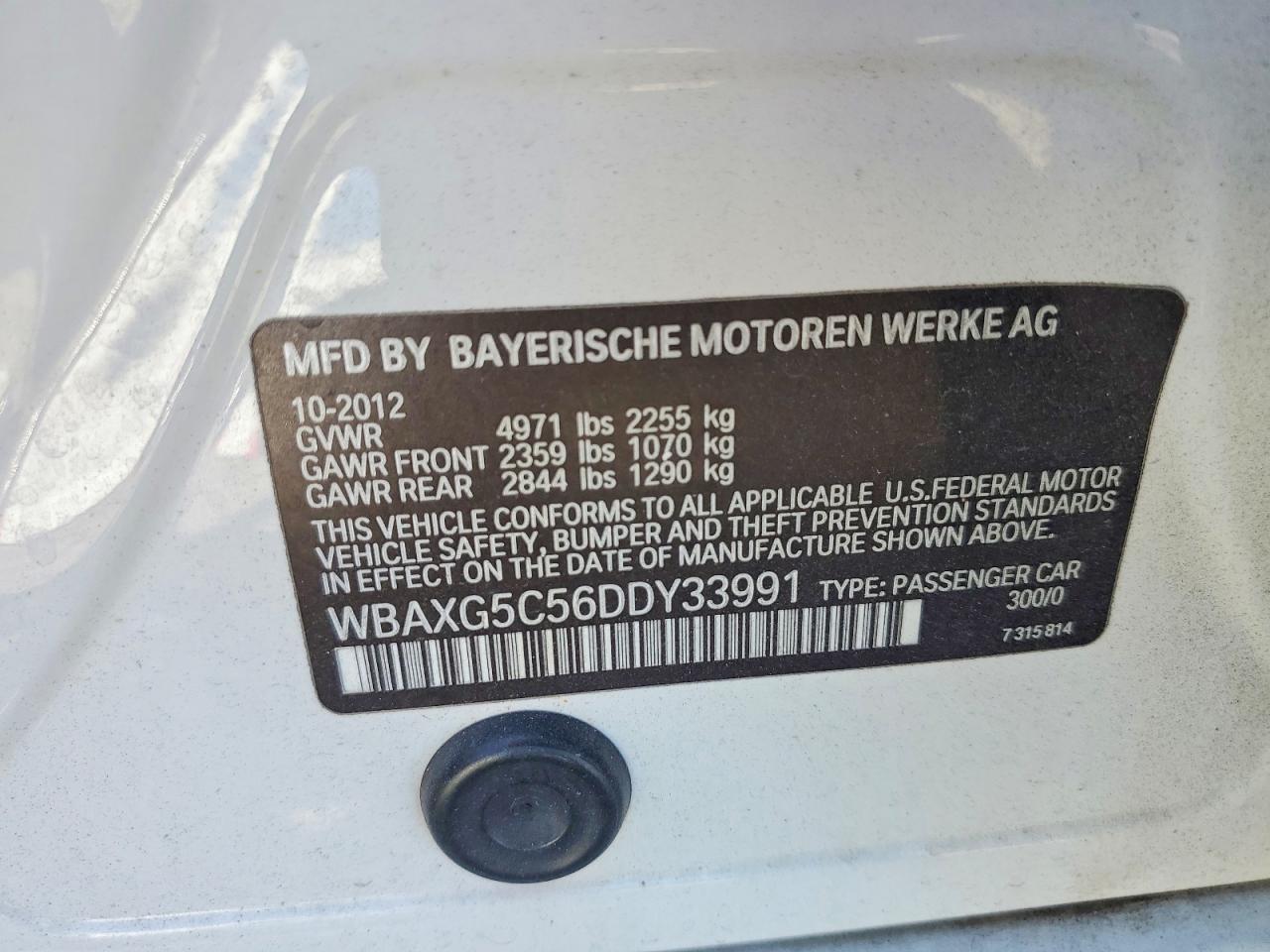 2013 BMW 528 I - zdjęcie 12