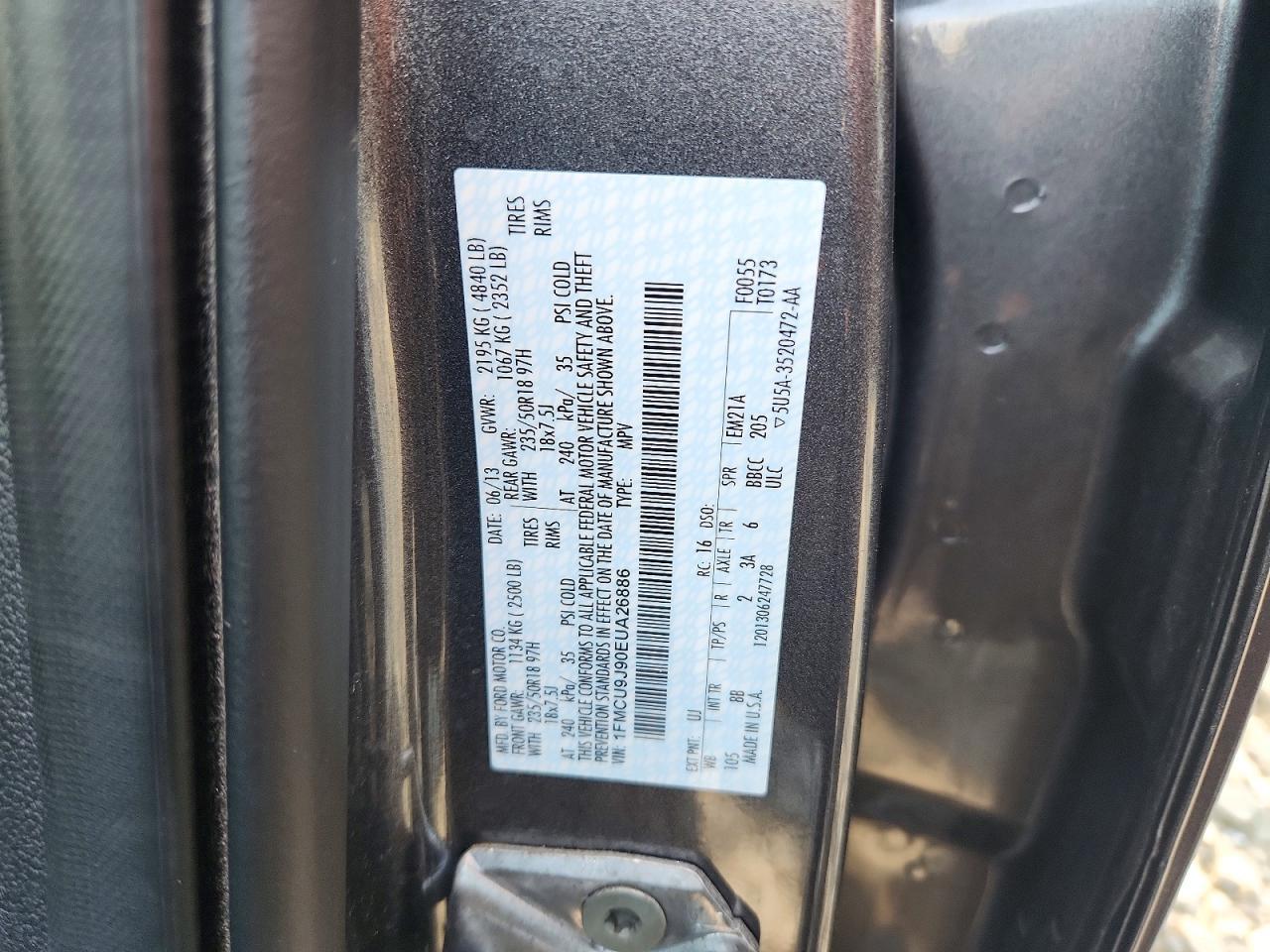 2014 Ford Escape Titanium - zdjęcie 12