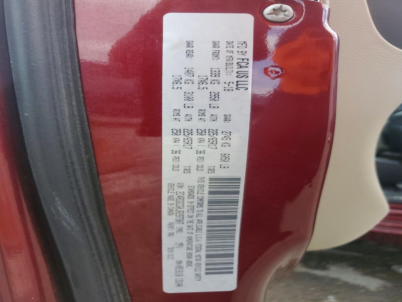 2018 Dodge Grand Caravan Sxt - zdjęcie 13