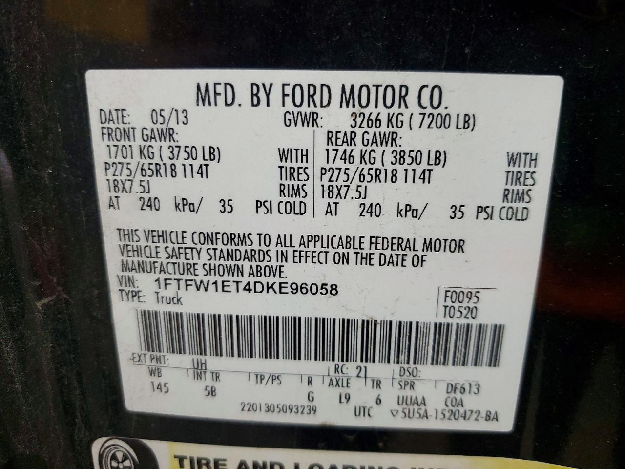 2013 Ford F150 Supercrew - zdjęcie 12