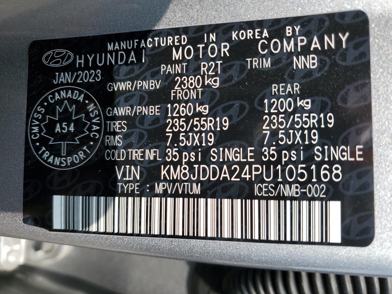 2023 Hyundai Tucson Luxury - zdjęcie 13