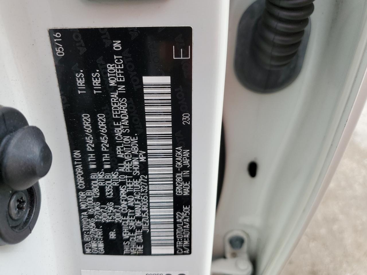 2016 Toyota 4Runner Sr5 - zdjęcie 14