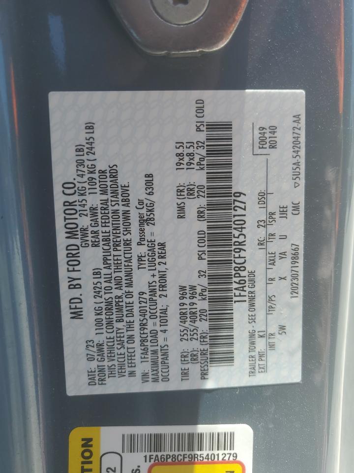 2024 Ford Mustang Gt - zdjęcie 12