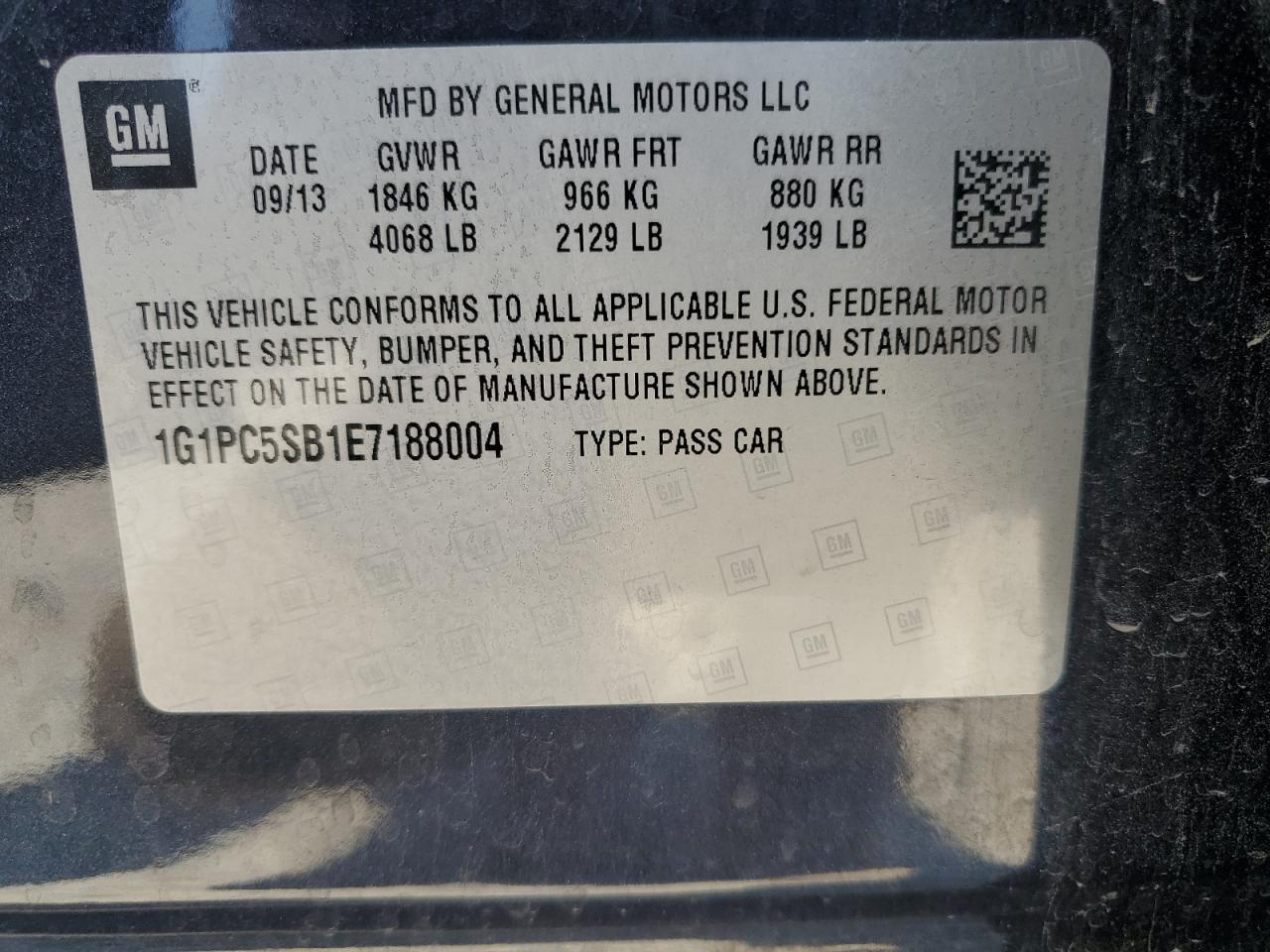 2014 Chevrolet Cruze Lt - zdjęcie 12