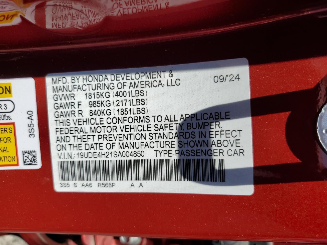 2025 Acura Integra - zdjęcie 12