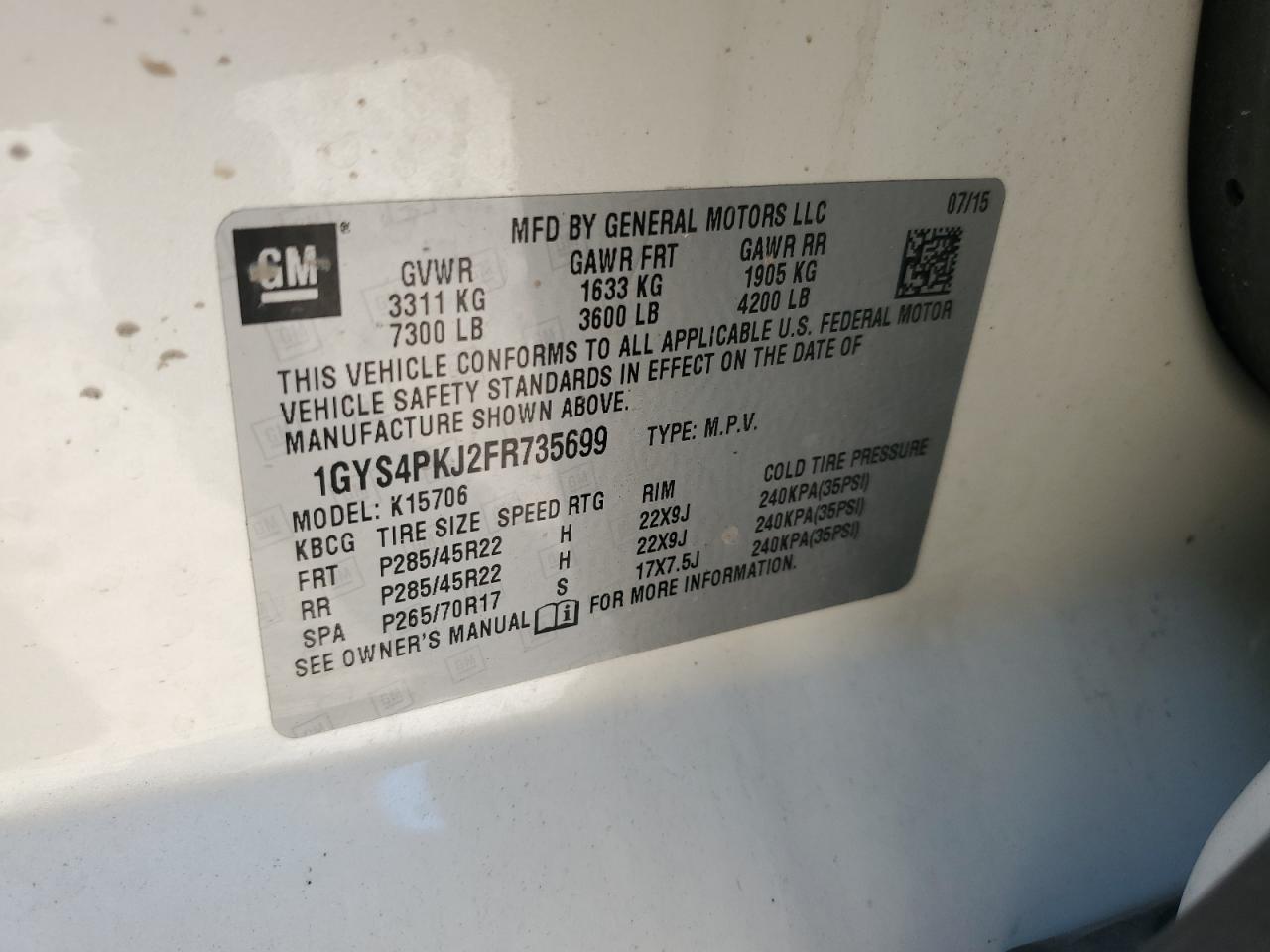 2015 Cadillac Escalade Platinum - zdjęcie 13