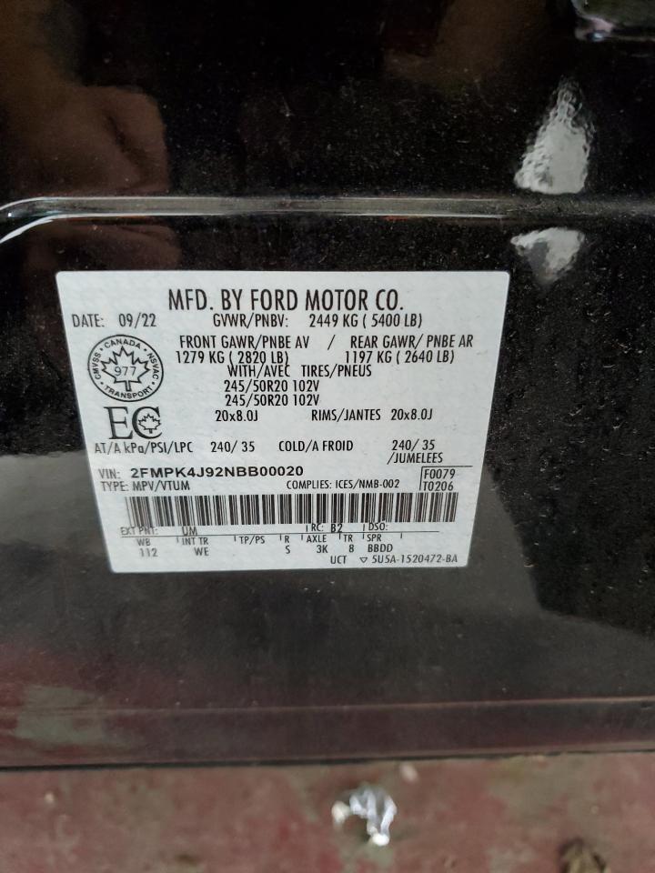 2022 Ford Edge Sel - zdjęcie 13