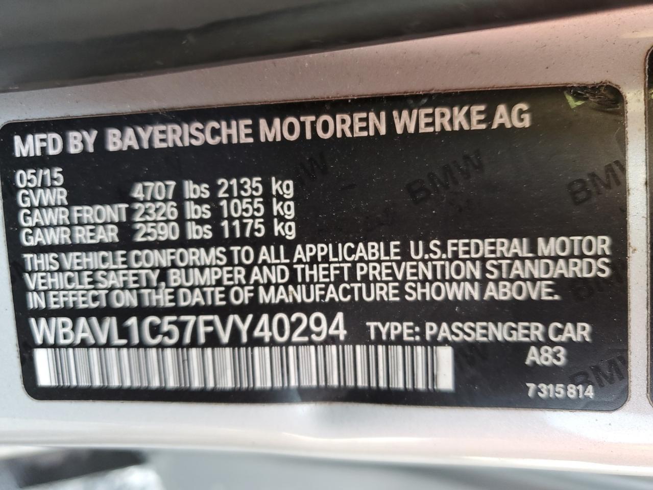2015 BMW X1 xDrive28I - zdjęcie 13