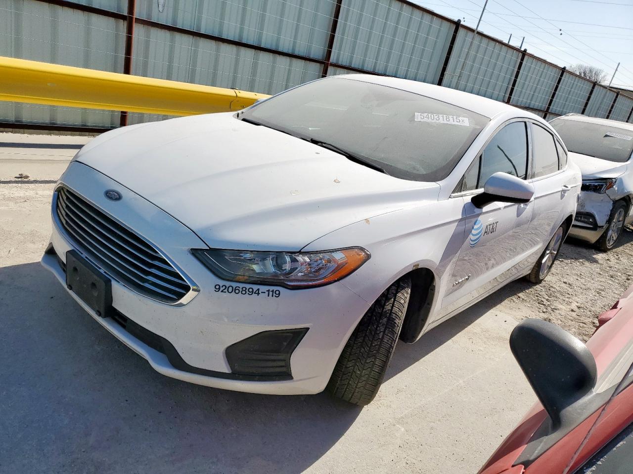2019 Ford Fusion Se - zdjęcie główne