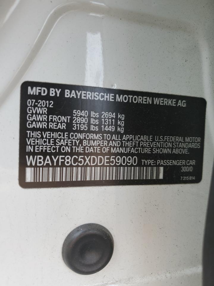 2013 BMW 750 Lxi - zdjęcie 12